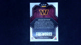 2022 Panini Prizm #F-23 Jahan Dotson Fireworks