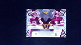 2022 Panini Illusions #DV-WR Sam Howell / Joe Theismann Déjà Vu Red