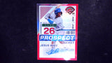 2024 Panini Prospect Edition #104 Jesus Baez Red Signatures Holo #/199