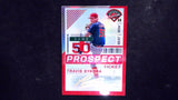 2024 Panini Prospect Edition #91 Travis Sykora Red Signatures Holo #/199