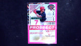 2024 Panini Prospect Edition #173 Seaver King Pink Velocity Holo #/79