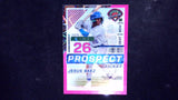 2024 Panini Prospect Edition #104 Jesus Baez Pink Velocity Holo #/79