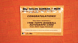 2023 Topps Series 1 #88BA-NGO Nolan Gorman 1988 Toppa Autograph