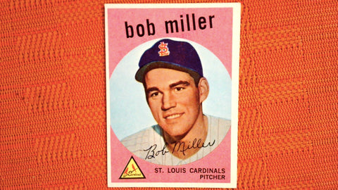 1959 Topps #379 Bob Miller