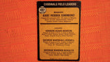 1973 Topps #497a Red Schoendienst Orange backgrounds
