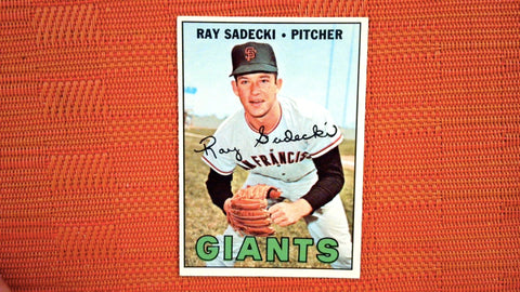 1967 Topps #409 Ray Sadecki EX-NM