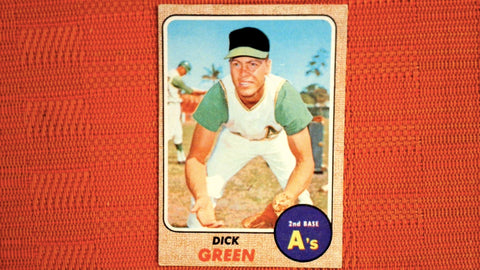 1968 Topps #303 Dick Green EX-VG