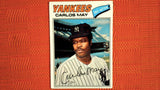 1977 Topps #568 Carlos May EX