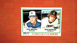 1978 Topps #206 1977 Strikeout Leaders - Phil Niekro / Nolan Ryan LL, DP