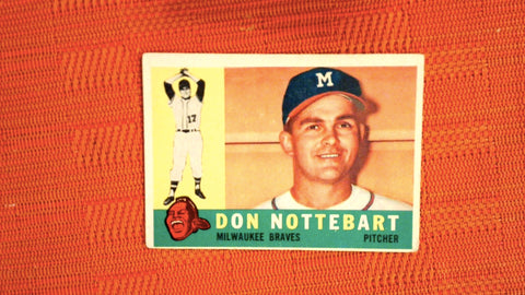 1960 Topps #351 Don Nottebart Good