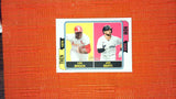 2023 Topps Heritage #TAN-4 Lou Brock / Jon Berti Then and Now