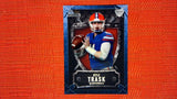 2021 Wild Card Matte White #WWB-4 Kyle Trask Weekend Warriors Blue Border