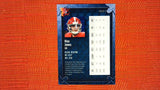 2021 Wild Card Matte #WWB-3 Mac Jones 2/7 Weekend Warrior Blue Border Black Scales Gold Shield