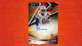 2023 Bowman's Best University #BA-ZE Zach Evans 40/50 Best of 2022 Autographs Gold