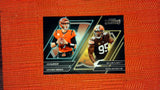 2022 Panini Contenders #CS-BG Joe Burrow / Myles Garrett Contenders Series