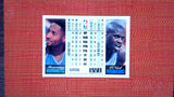 1993 SkyBox #SS3 Alonzo Mourning / Shaquille O'Neal Showdown Series Near mint or better