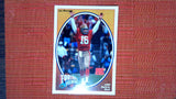 1991 Upper Deck #7 Joe Montana Football Heroes Joe Montana Box Bottoms Near mint or better