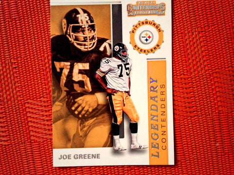 2019 Panini Contenders NFL 8 Joe Greene - Pittsburgh Steelers (Legendary Contenders Set )