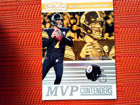 2019 NFL Contenders #9 Ben Roethlisberger - Pittsburgh Steelers (MVP Contenders)