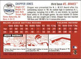 2000 Topps Gallery #TGH19 Chipper Jones Heritage