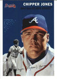 2000 Topps Gallery #TGH19 Chipper Jones Heritage