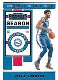 2019-20 Panini Contenders #45 Joel Embiid