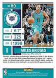 2019-20 Panini Contenders #80 Miles Bridges