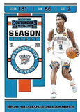 2019-20 Panini Contenders #91 Shai Gilgeous-Alexander