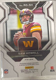2022 Panini Prizm - Rookie Gear #RG-SH Sam Howell Mint