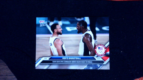 2024 Olympic Games TOPPS NOW® Card 23 - Men's Basketball