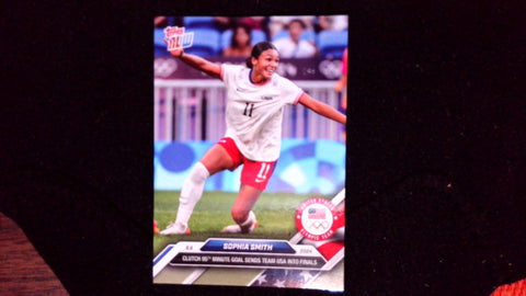2024 Olympic Games TOPPS NOW® Card 18 - Sophia Smith