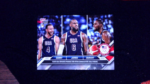 2024 Olympic Games TOPPS NOW® Card 26 -Men's Basketball