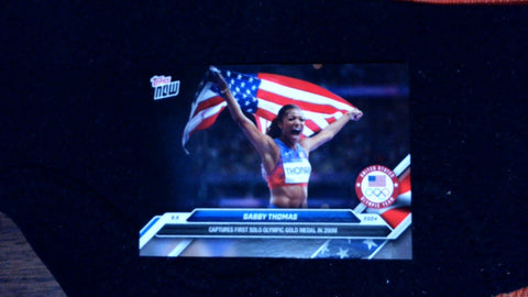 2024 Olympic Games TOPPS NOW® Card 19 - Gabby Thomas