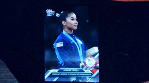 2024 Olympic Games TOPPS NOW® Card 14 - Jordan Chiles