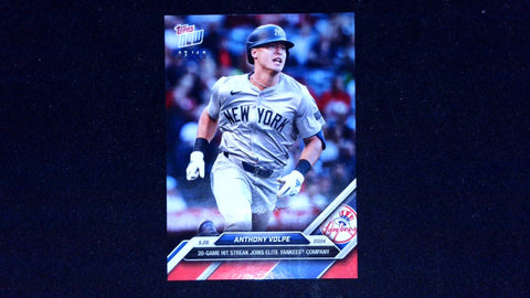 2024 Topps Now #240 Anthony Volpe Red #/10