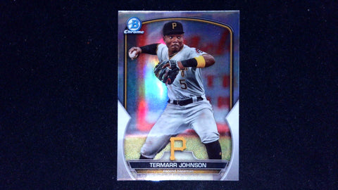 2023 Bowman Draft #BDC-65 Termarr Johnson Chrome Refractor