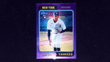 2023 Topps Heritage #557 Jhony Brito Chrome Purple Refractor