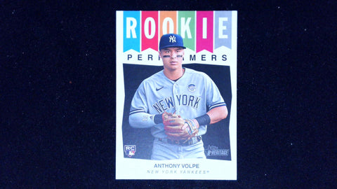 2023 Topps Heritage #RP-7 Anthony Volpe Rookie Performers