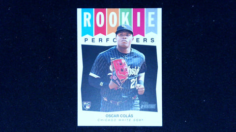 2023 Topps Heritage #RP-12 Oscar Colás Rookie Performers