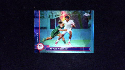 2024 Topps Chrome U.S. Olympics s - Aqua Refractors #111 Kevon Williams #/199