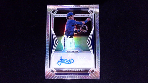 2021 Panini Prizm Draft Picks #AU-JP Jesus Parra Autographs