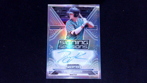 2021 Panini Prizm Draft Picks #SS-TK Tyler Keenan Signing Sessions