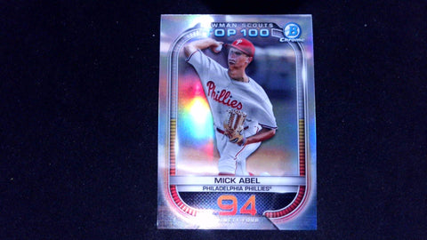 2021 Bowman #BTP-94 Mick Abel Bowman Scouts Top 100