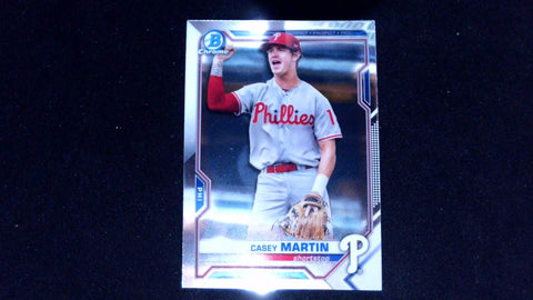 2021 Bowman #BCP-92 Casey Martin Chrome Prospects