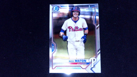 2021 Bowman #BCP-5 Nick Maton Chrome Prospects