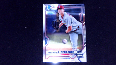 2021 Bowman #BCP-29 Matthew Liberatore Chrome Prospects