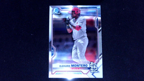 2021 Bowman #BCP-116 Elehuris Montero Chrome Prospects