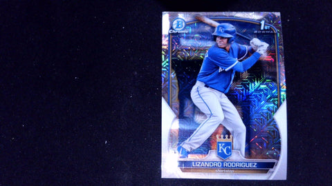 2023 Bowman #BCP-47 Lizandro Rodriguez Chrome Prospects Mojo Refractors