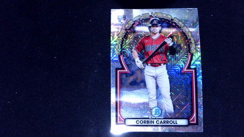 2023 Bowman #ROYF-1 Corbin Carroll Rookie of the Year Favorites Mojo