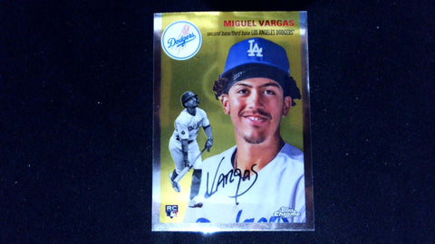 2023 Topps Chrome Platinum Anniversary #14 Miguel Vargas
